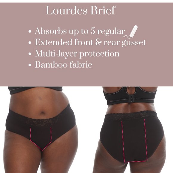 Sustainable Period/Pee Proof Underwear| Washable & Reusable| FLOH Wear Brief - Picture 3 of 7